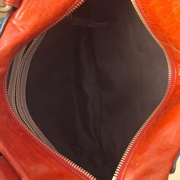 Chloé Red Leather Bay Handbag - Picture 4 of 4